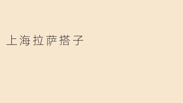 上海拉萨搭子