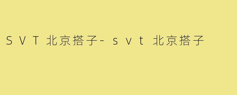 SVT北京搭子-svt北京搭子