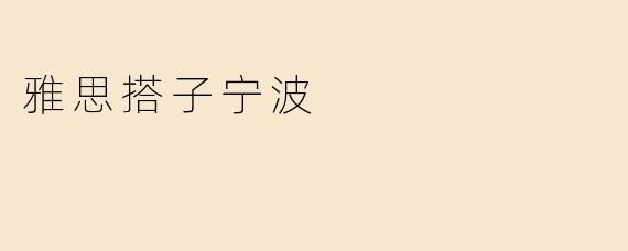 雅思搭子宁波