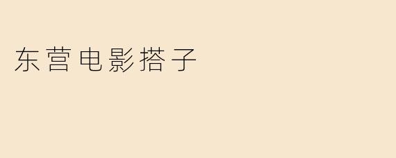 东营电影搭子
