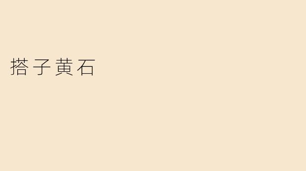 搭子黄石