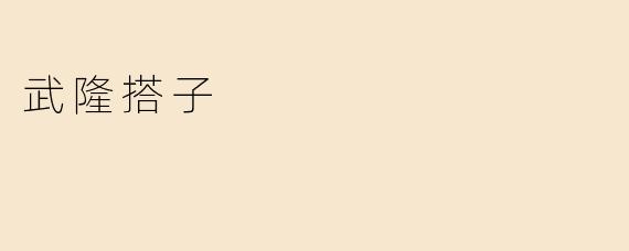 武隆搭子