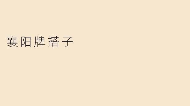 襄阳牌搭子