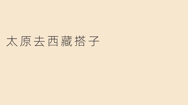 太原去西藏搭子