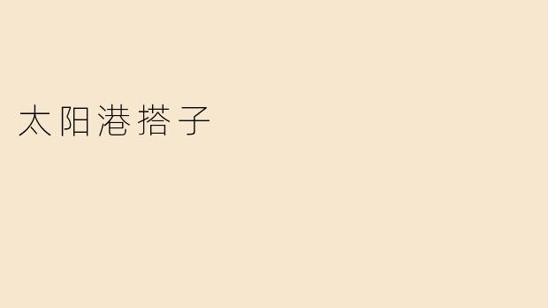 太阳港搭子