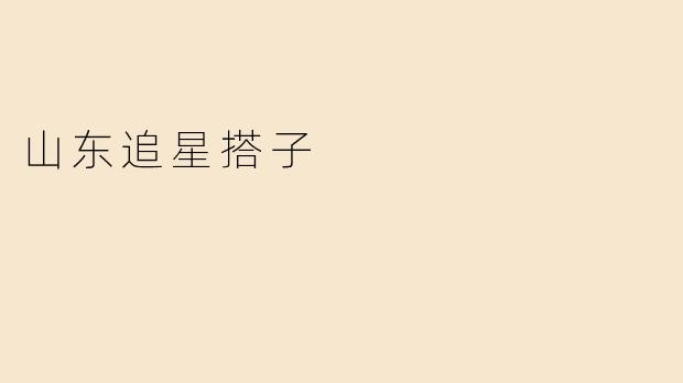 山东的追星搭子是什么样的？**
