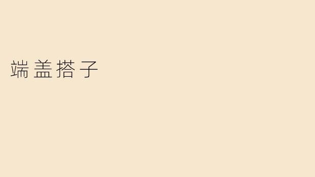 端盖搭子