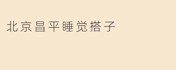 北京昌平睡觉搭子