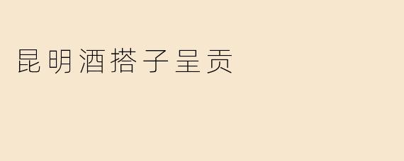 昆明酒搭子呈贡