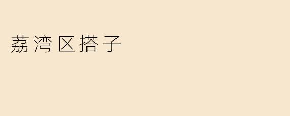 荔湾区搭子