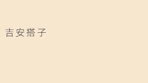 吉安搭子
