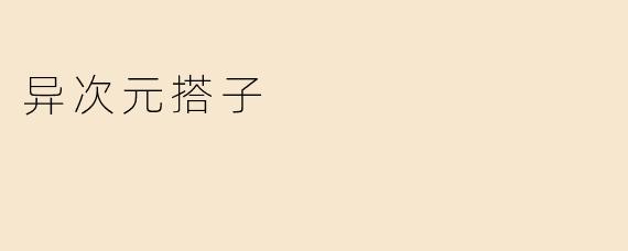 异次元搭子