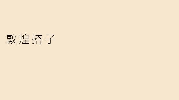 敦煌搭子
