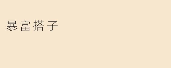 暴富搭子