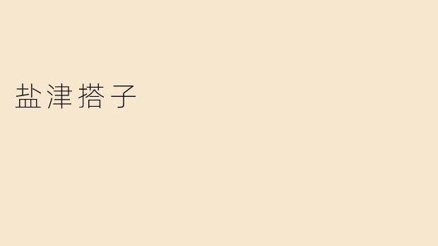 盐津搭子