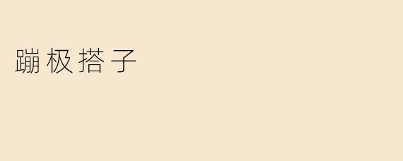 蹦极搭子