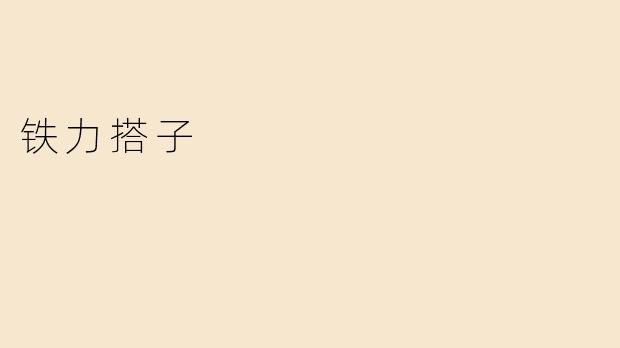 铁力搭子