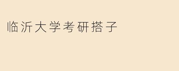 临沂大学考研搭子