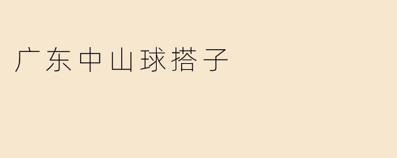 广东中山球搭子
