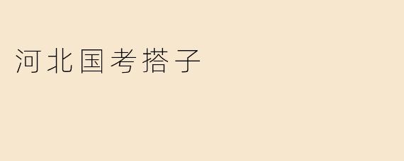 河北的国考搭子有哪些优势，可以帮助考生更好地备考吗？