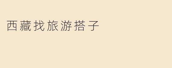 西藏找旅游搭子