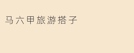 马六甲旅游搭子