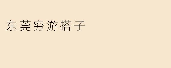 东莞有适合穷游的搭子推荐吗？**