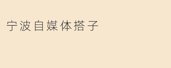 宁波自媒体搭子
