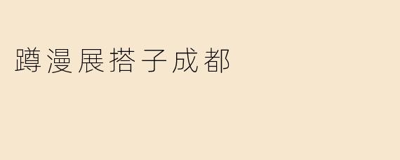 蹲漫展搭子成都