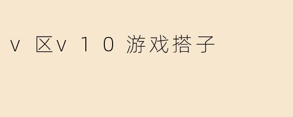 v区v10游戏搭子