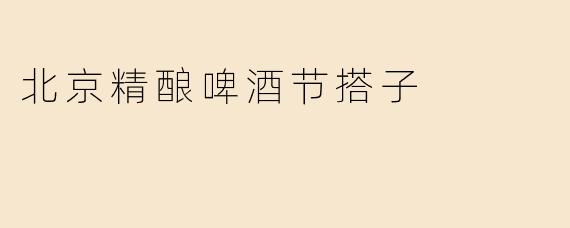 ### 北京精酿啤酒节：与搭子共享的醇香时刻