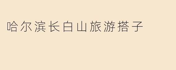 哈尔滨到长白山的旅游搭子有哪些推荐的方式和注意事项？****
