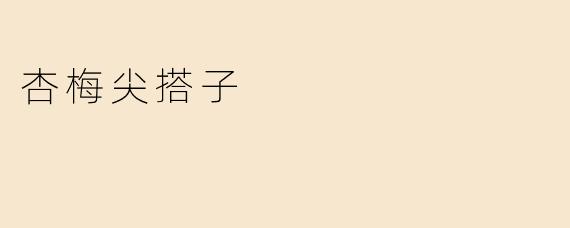 杏梅尖搭子