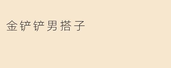 金铲铲男搭子