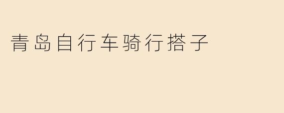 青岛自行车骑行搭子