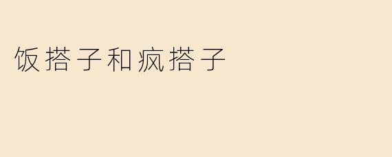 《饭搭子与疯搭子：当代年轻人的社交AB面》