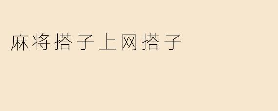 麻将搭子上网搭子