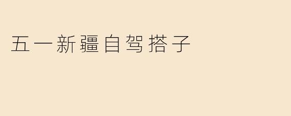 五一新疆自驾搭子