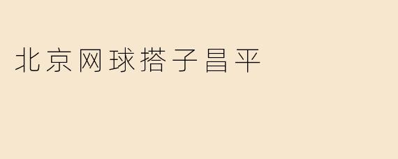 北京网球搭子昌平