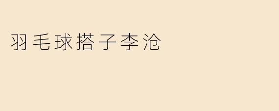 羽毛球搭子李沧