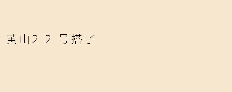 什么是“黄山22号搭子”？是旅行团还是结伴游的组织？