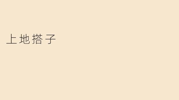上地搭子