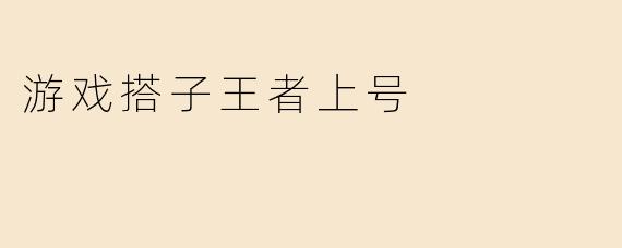 游戏搭子王者上号