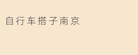 自行车搭子南京