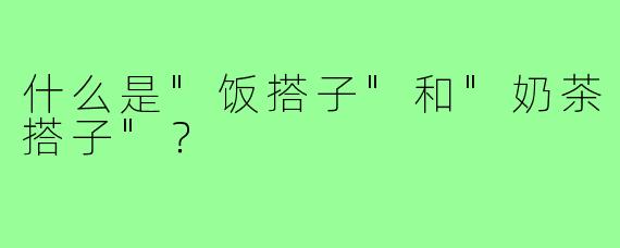 什么是