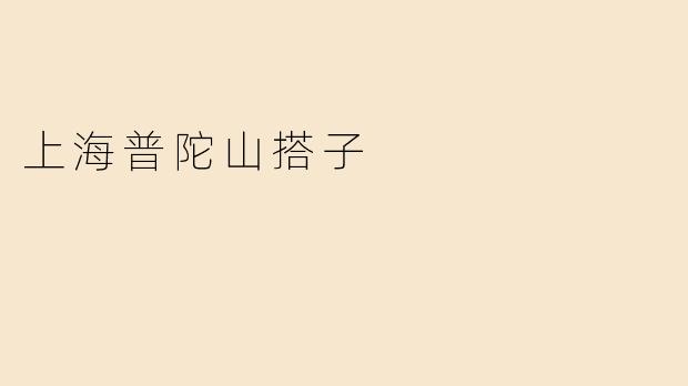 上海普陀山搭子