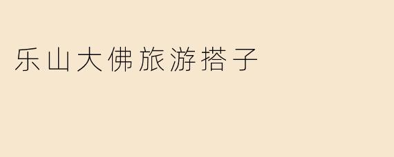 找乐山大佛旅游搭子，有什么具体要求或建议吗？
