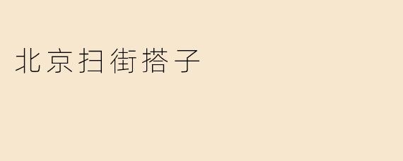 北京扫街搭子