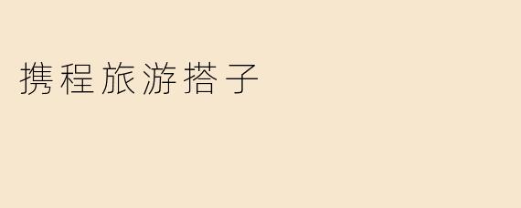 携程旅游搭子