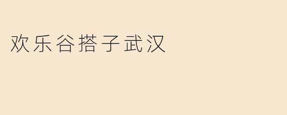 欢乐谷搭子武汉